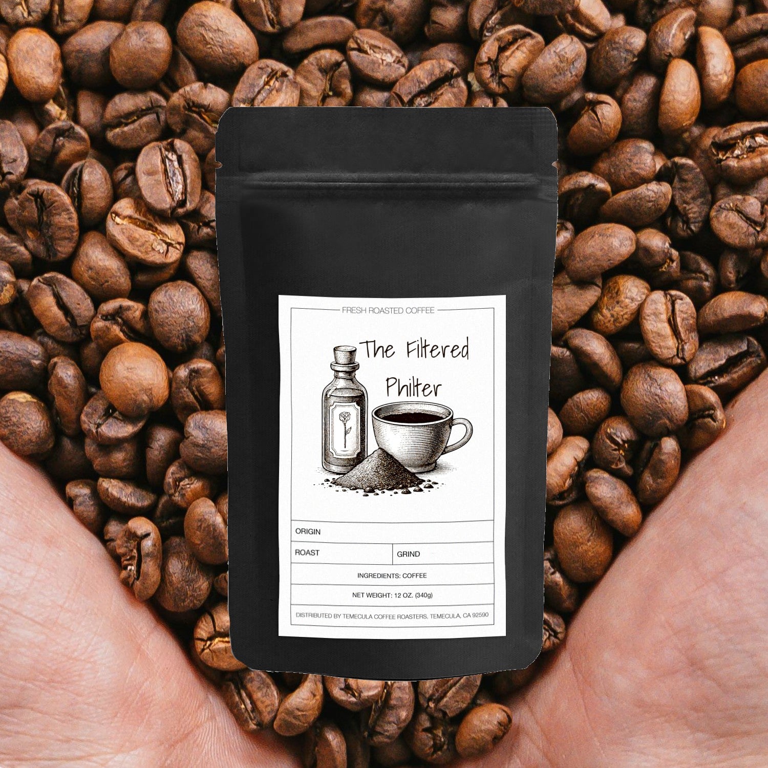 6 Bean Blend Packaging