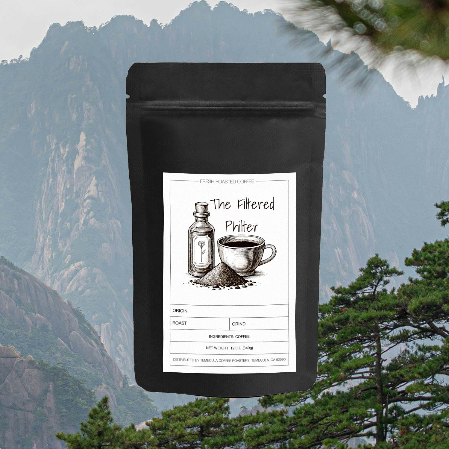 Asian Plateau Blend packaging