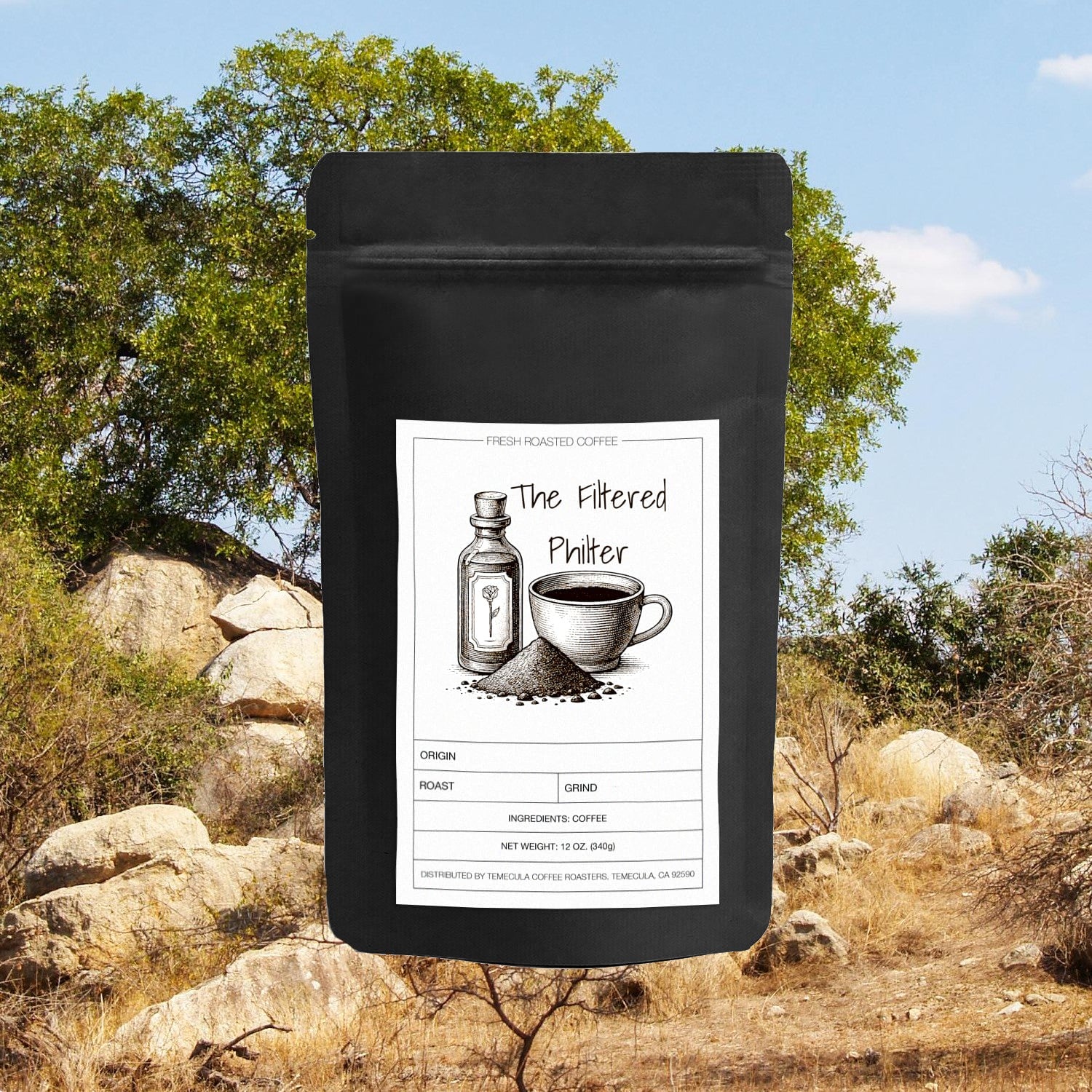 African Kahawa Blend Packaging