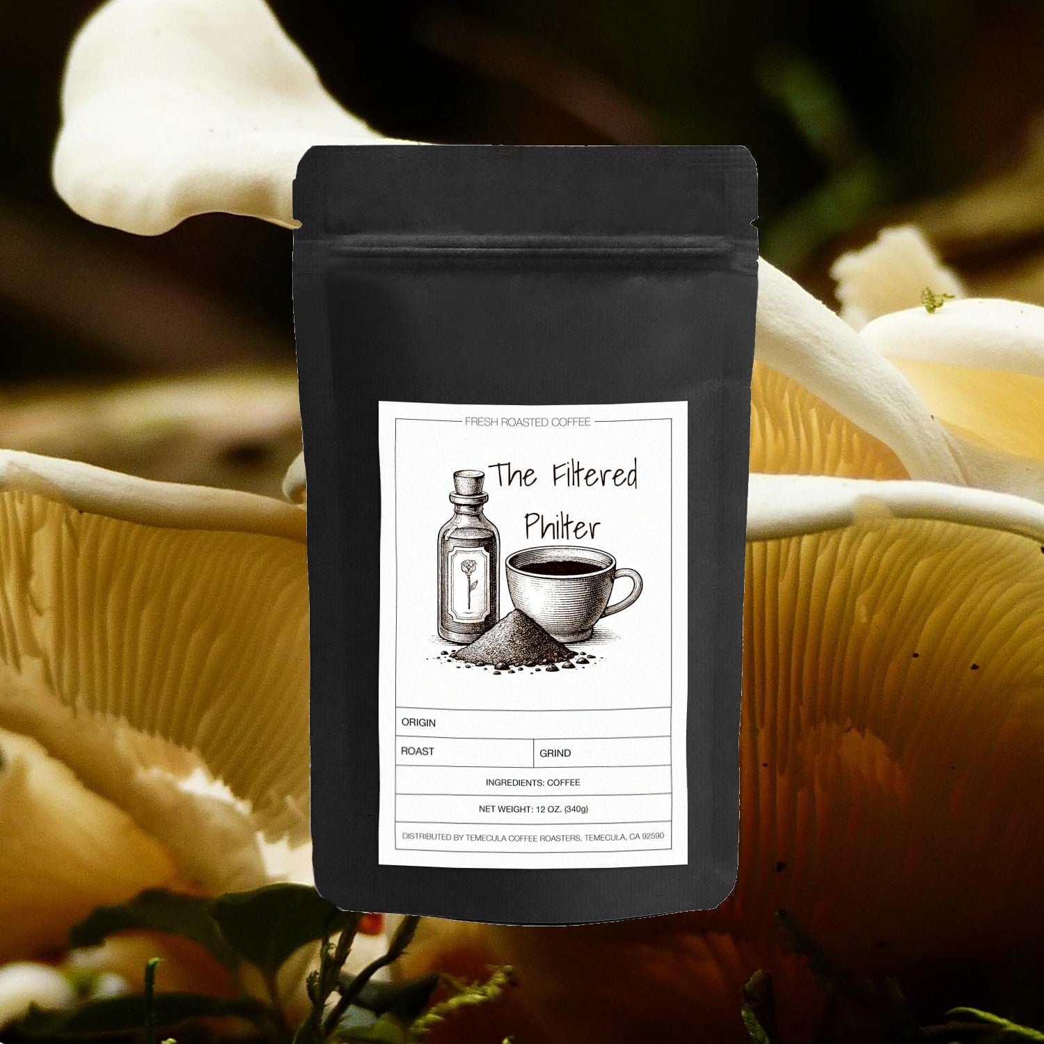 Coffee with Mushrooms Medium Roast